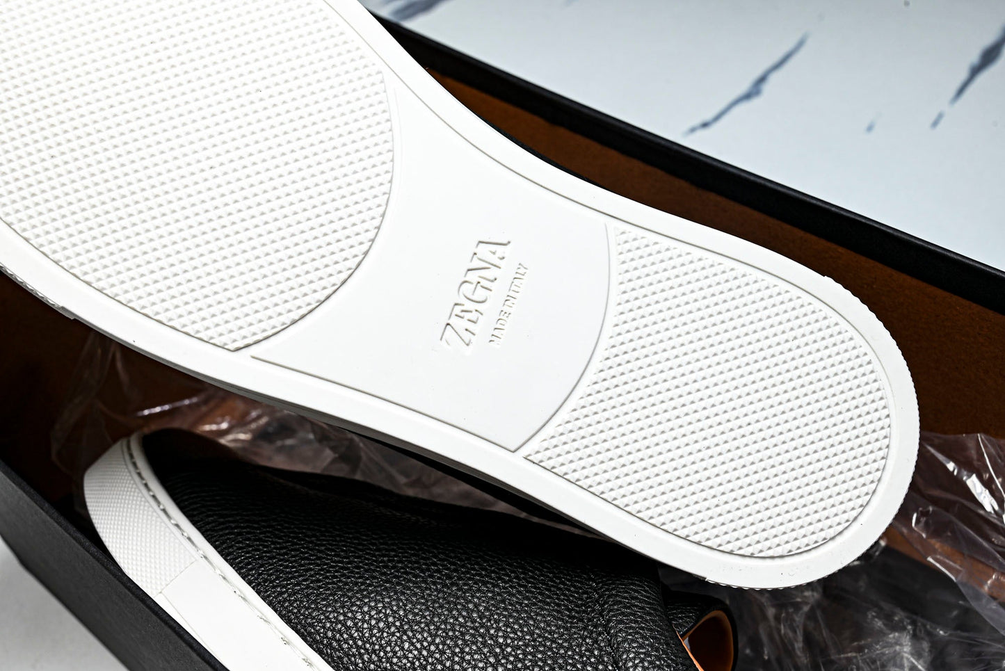 ZEGNA Triple Stitch 'Black'