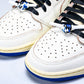 Travis Scott AJ1 Retro Low OG x Fragment ‘Sail Military Blue’