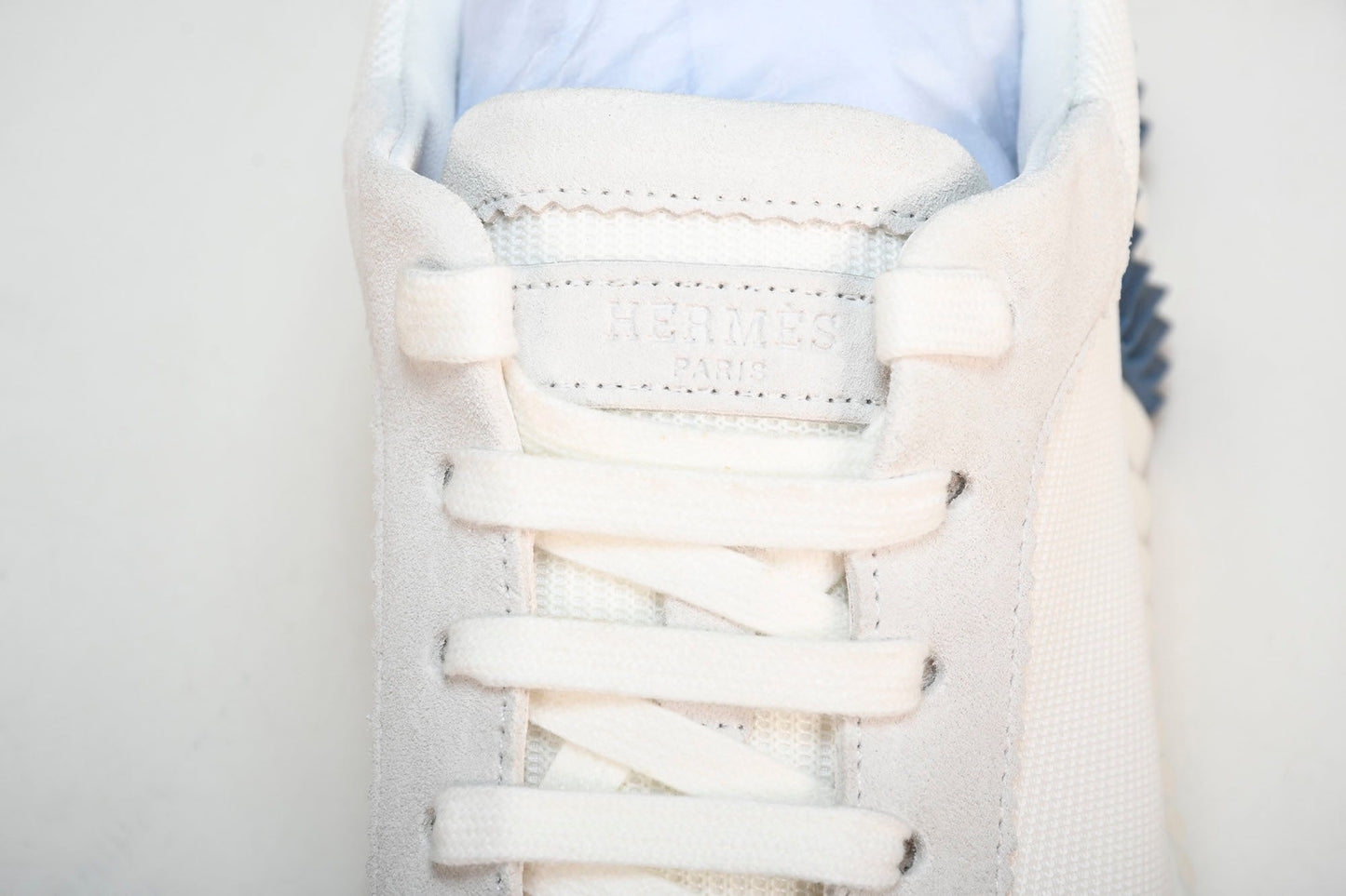 Hermès Bouncing Sneaker 'Blanc Bleu'