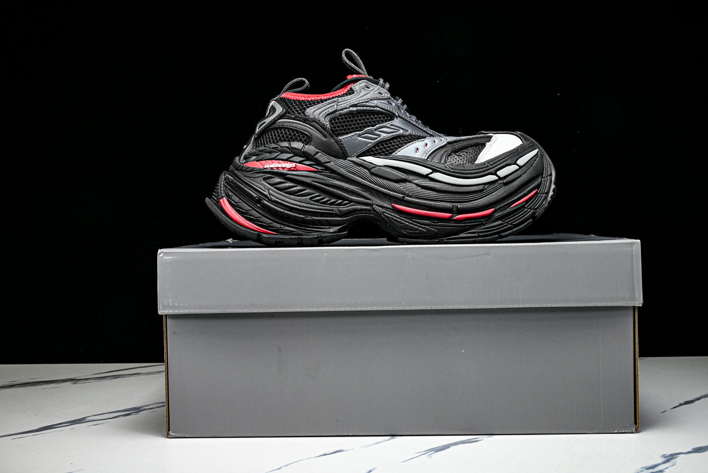 Вalenciaga Platform Sneaker 'Black Red'