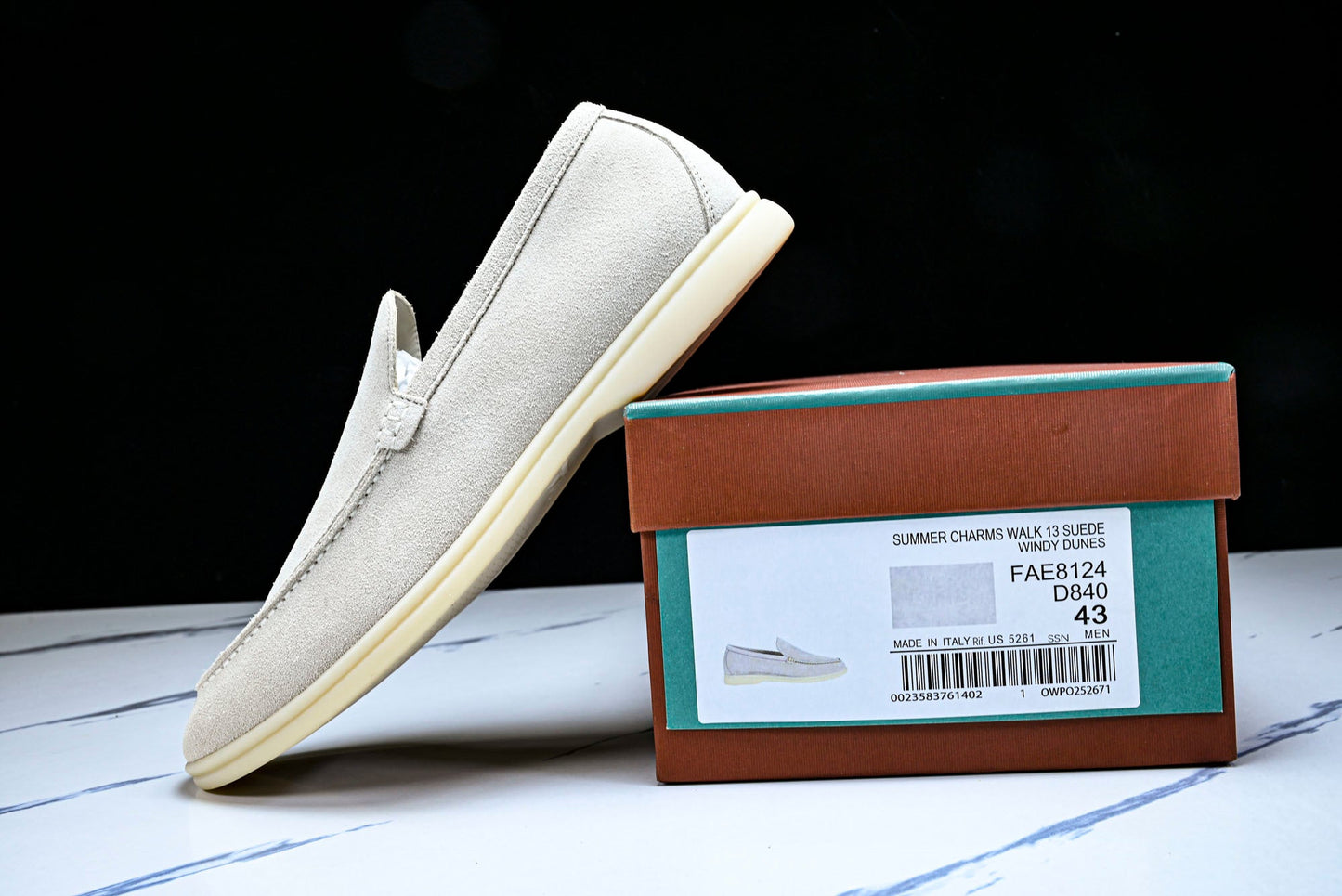 Loro Piana Summer Walk Loafer 'Pearl White'