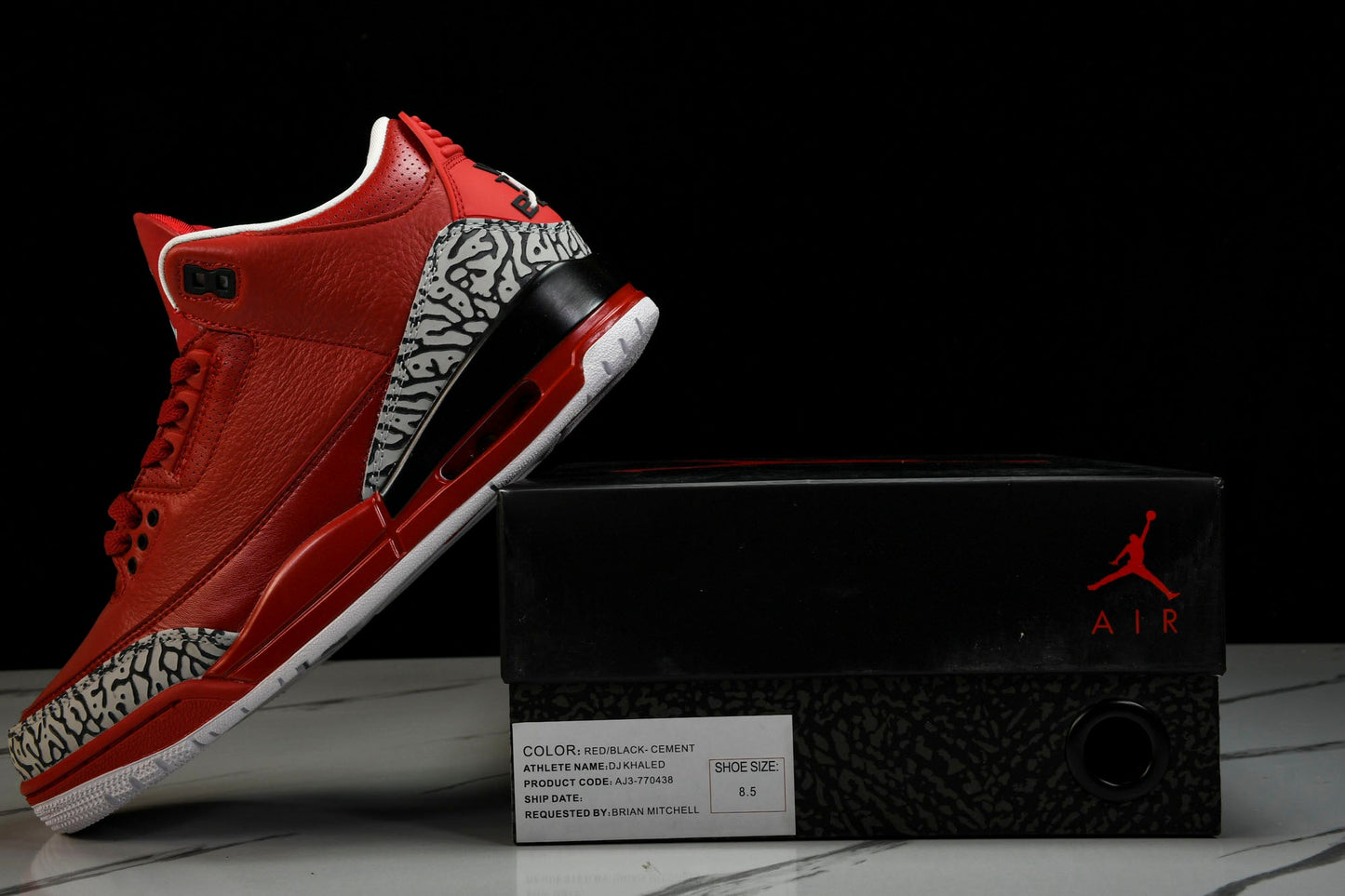 AJ3 Retro DJ Khaled 'Grateful' - UK 11 / US 12 / EU 46