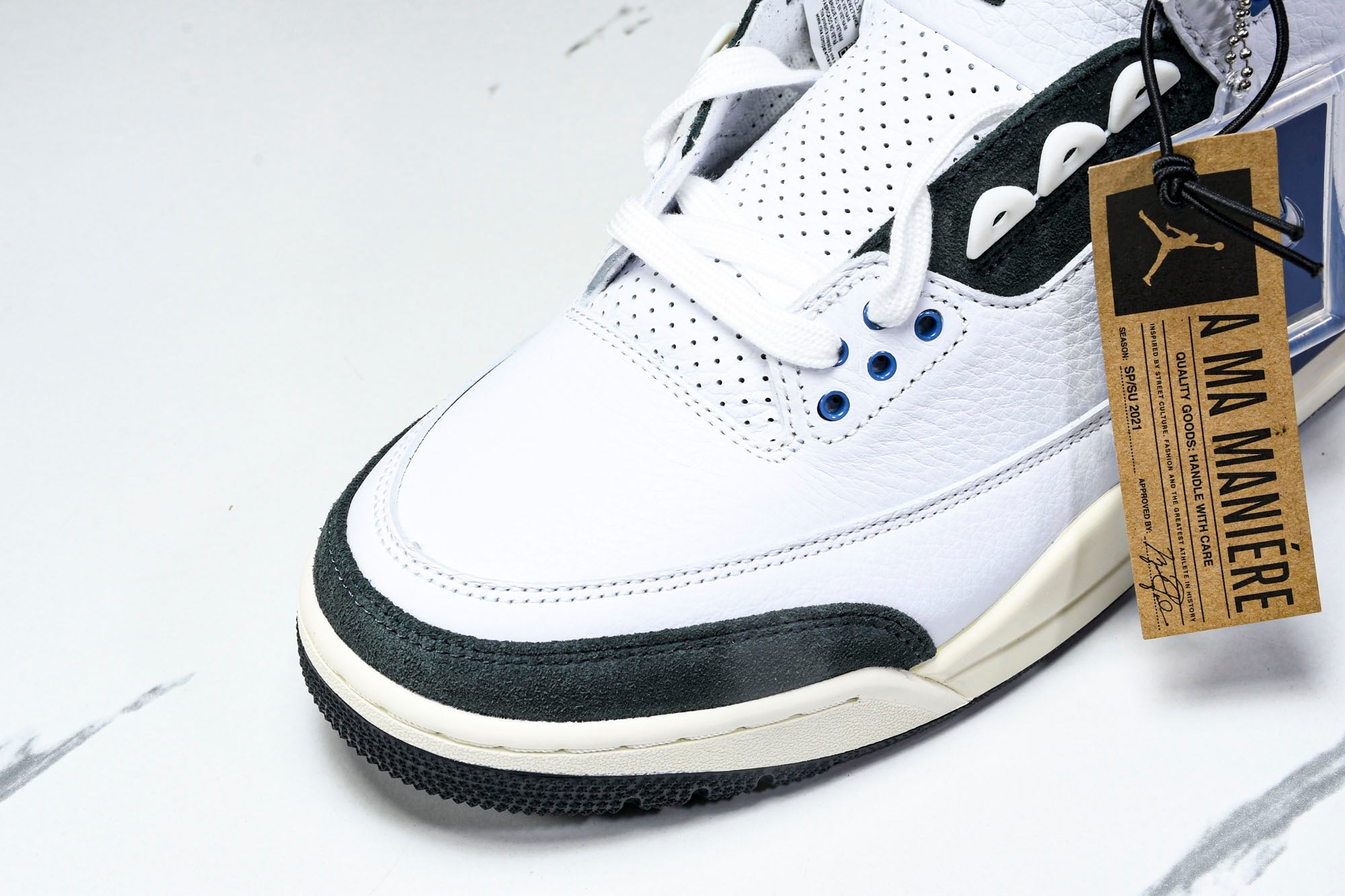 Jordan 3 Retro OG x A Ma Maniere 'Diffused Blue' - UK 7 / US 8 / EU 41