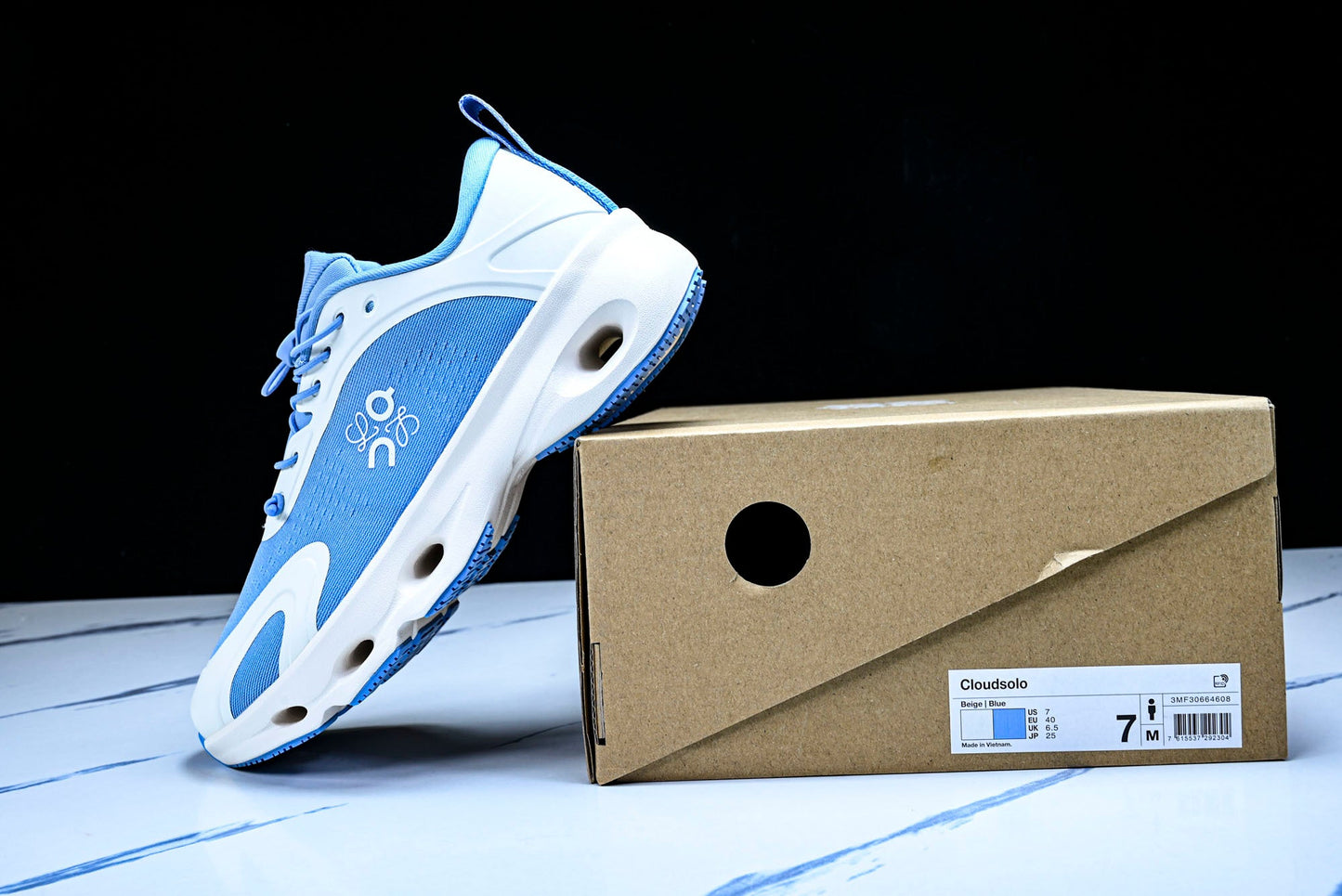 LOEWE × ON Cloudsolo 'Blue White'