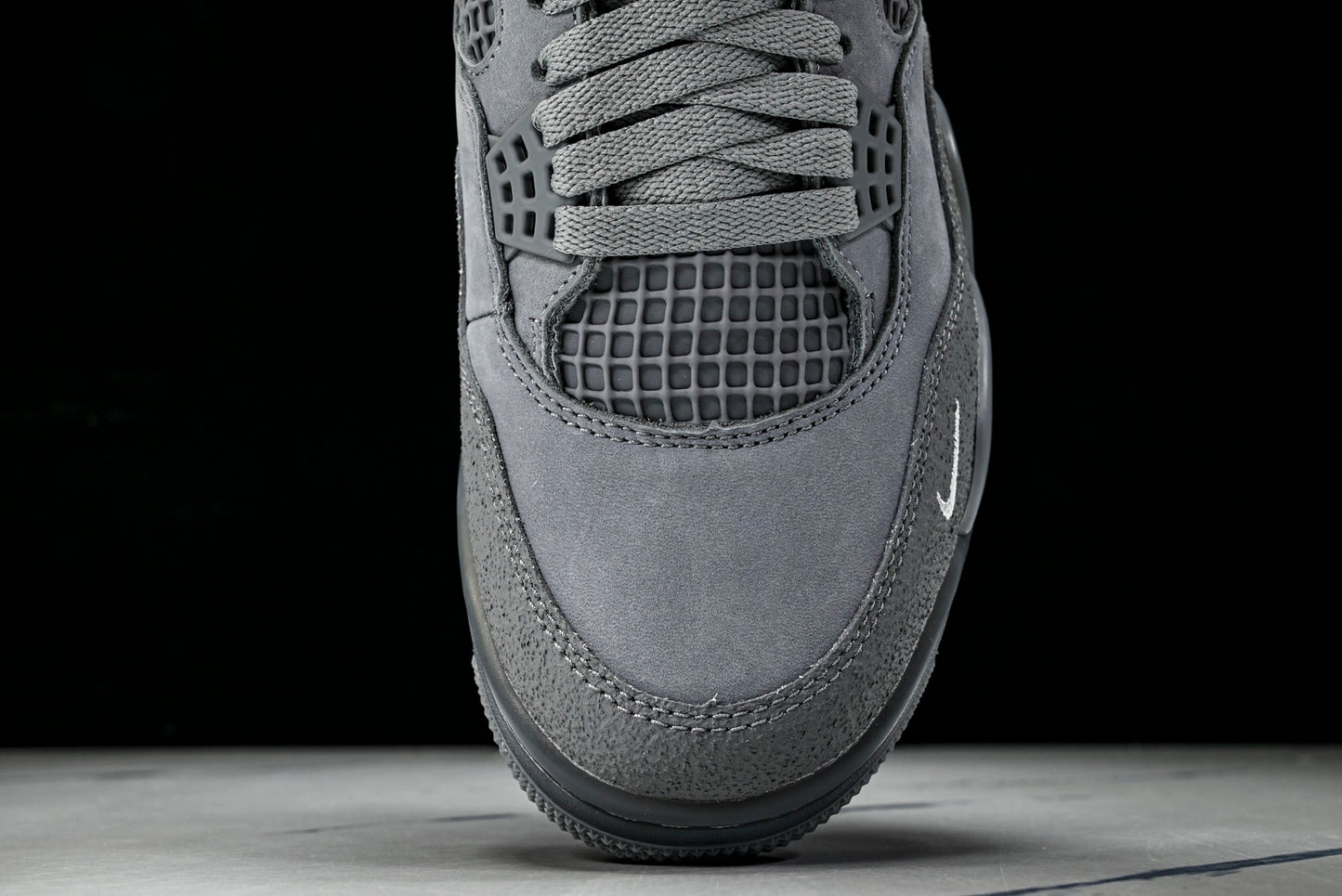 Nigel Sylvester x AJ4 Retro OG Brick by Brick 'Grey' (Unreleased)