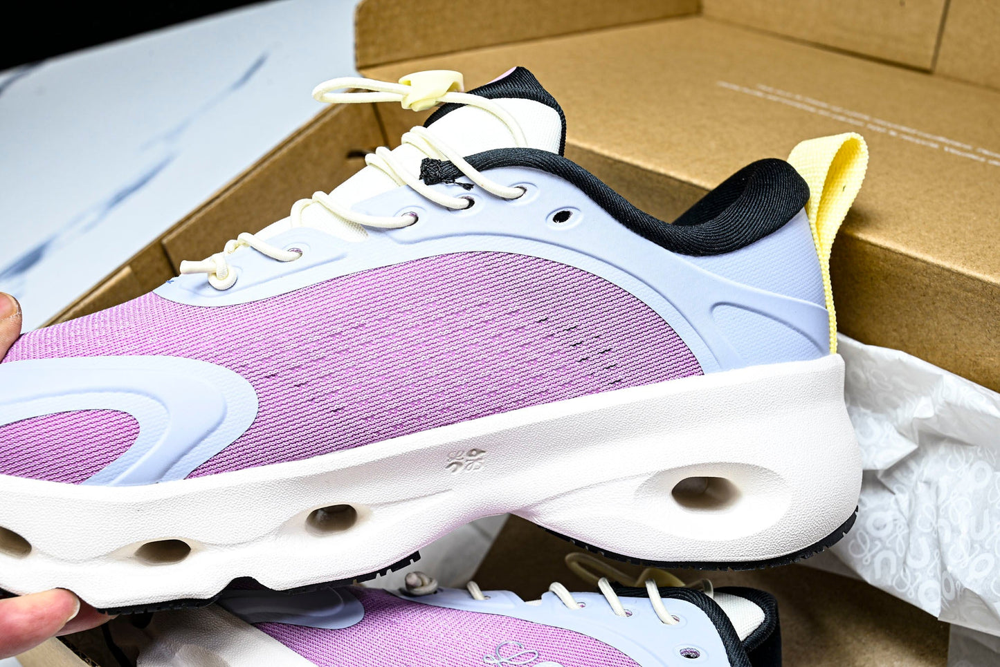 LOEWE × ON Cloudsolo 'Purple Pink Grey'
