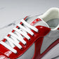 Prada America's Cup Sneaker 'Red Silver'