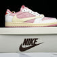 Travis Scott AJ1 Retro Low OG 'Shy Pink'
