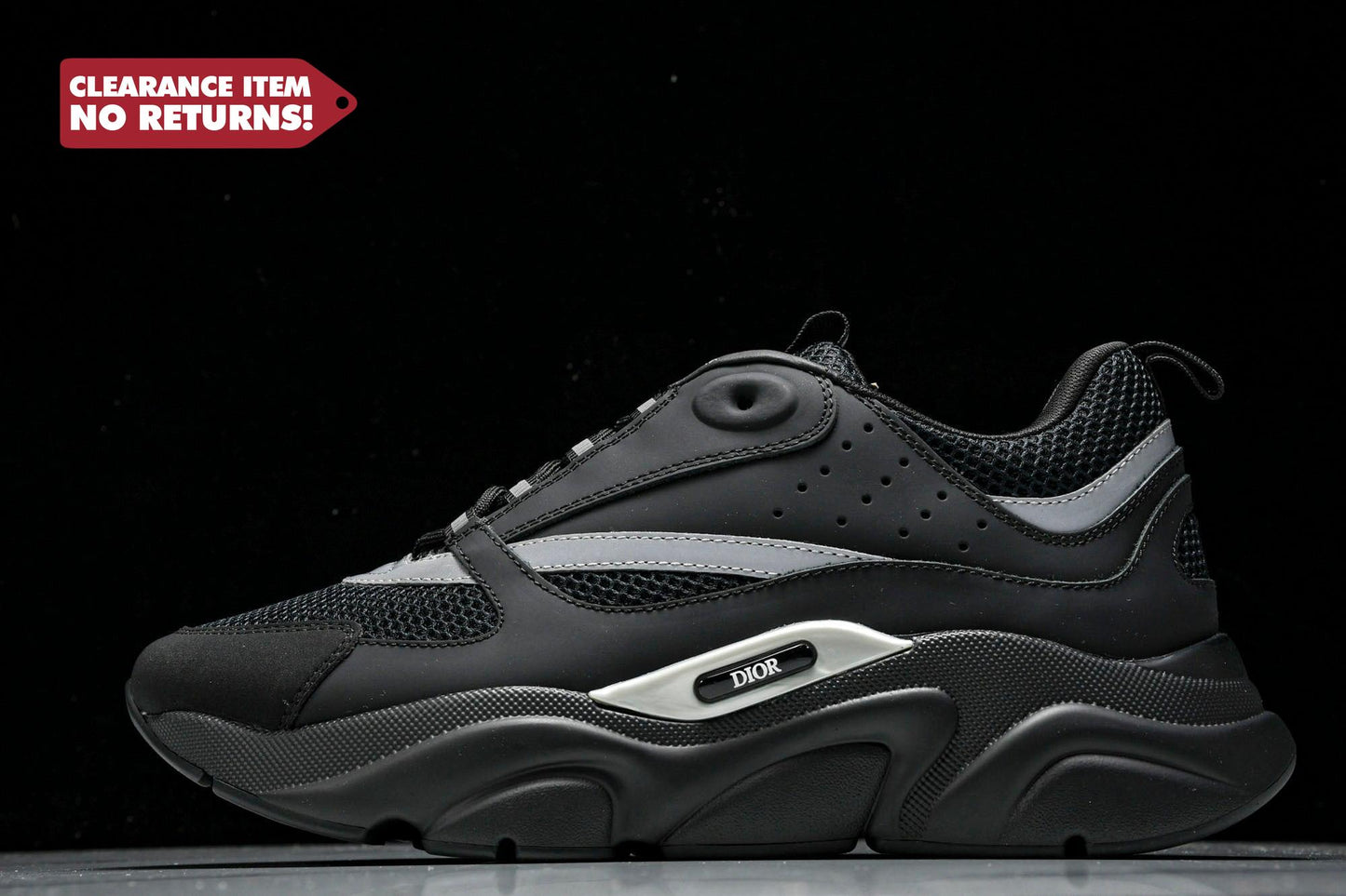 D1or B22 'Black Silver' - UK 10 / US 11 / EU 44