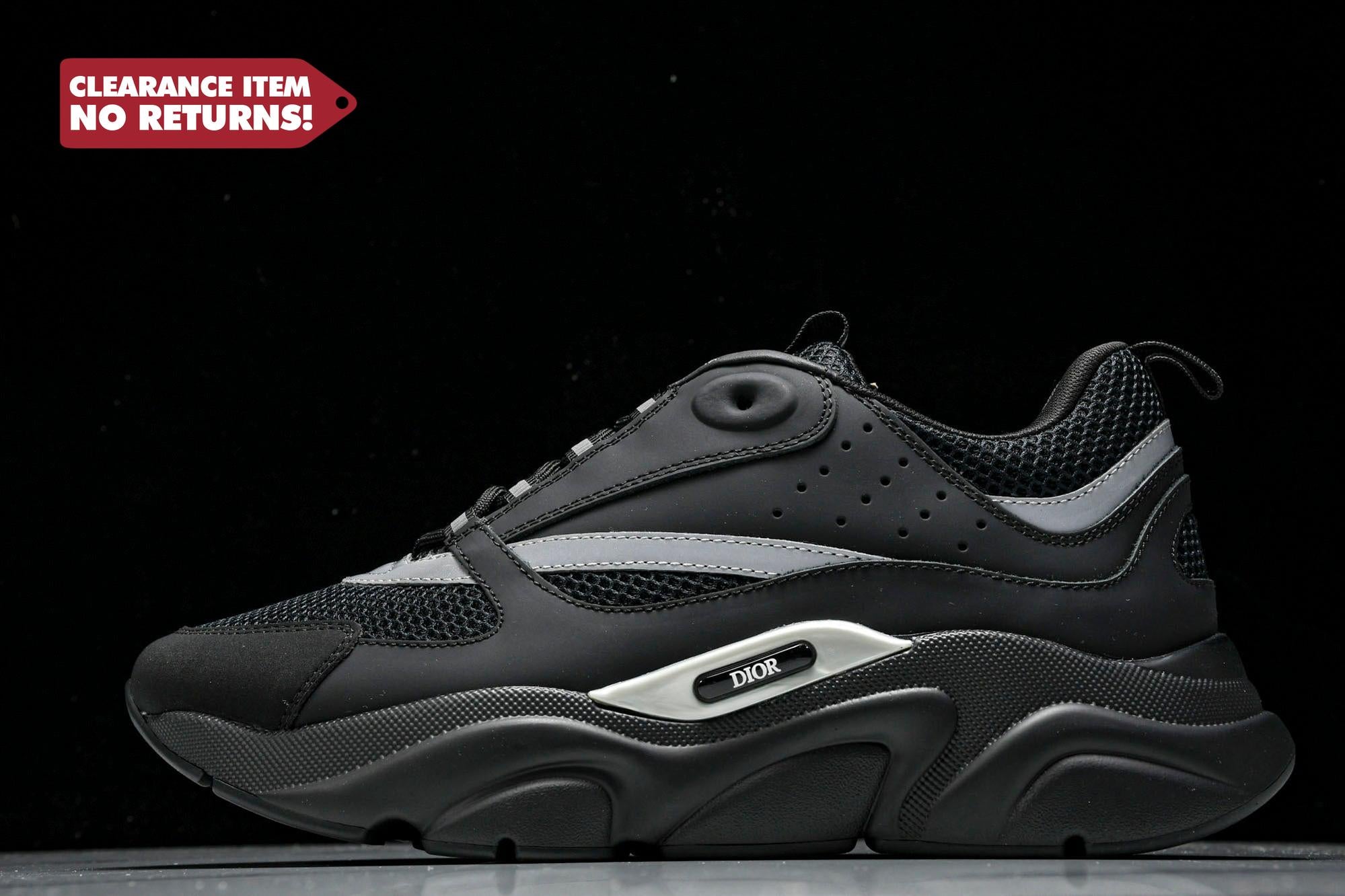 D1or B22 'Black Silver' - UK 10 / US 11 / EU 44