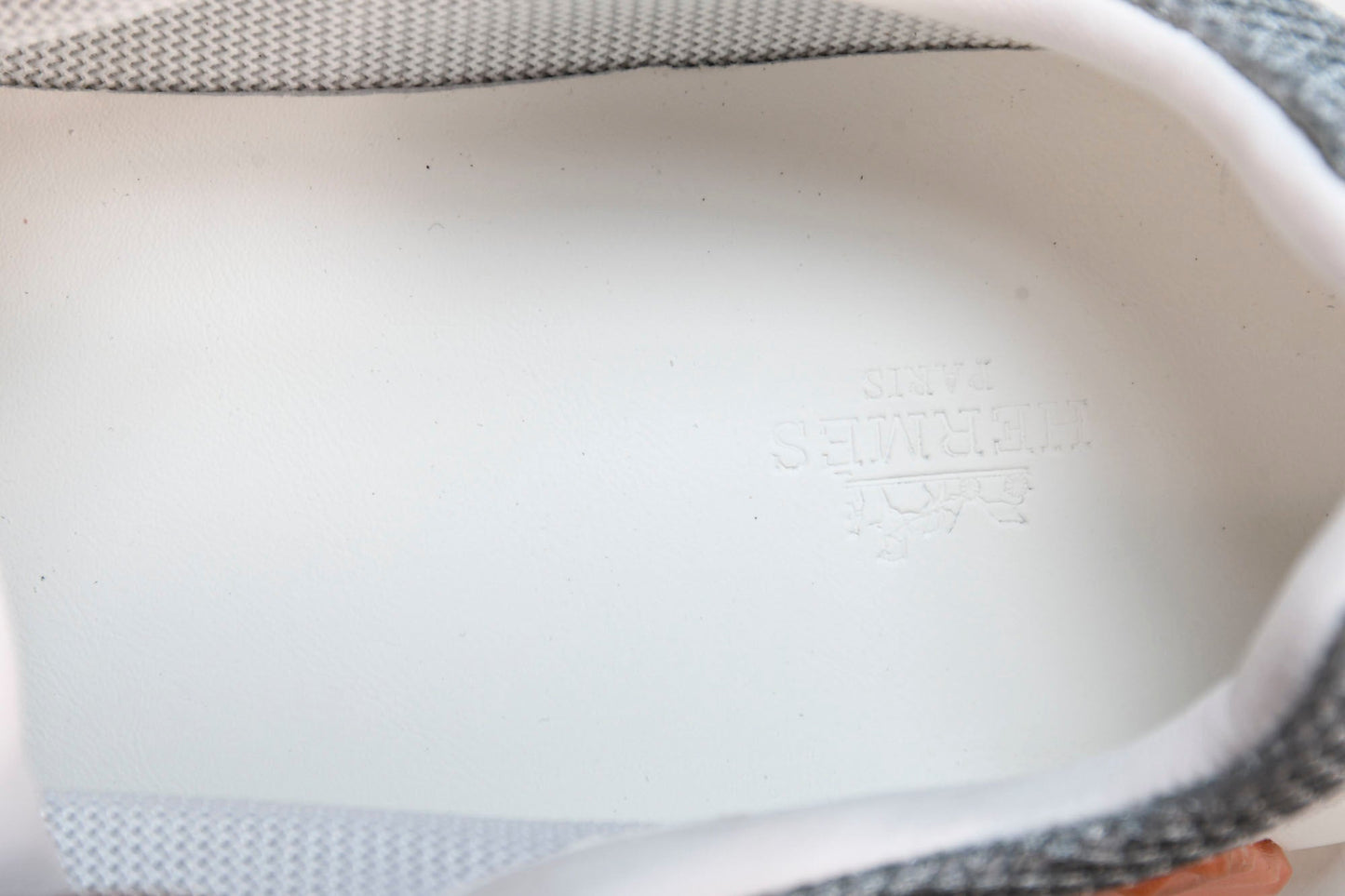 Hermès Bouncing Sneaker 'Gris Lulea Blanc'