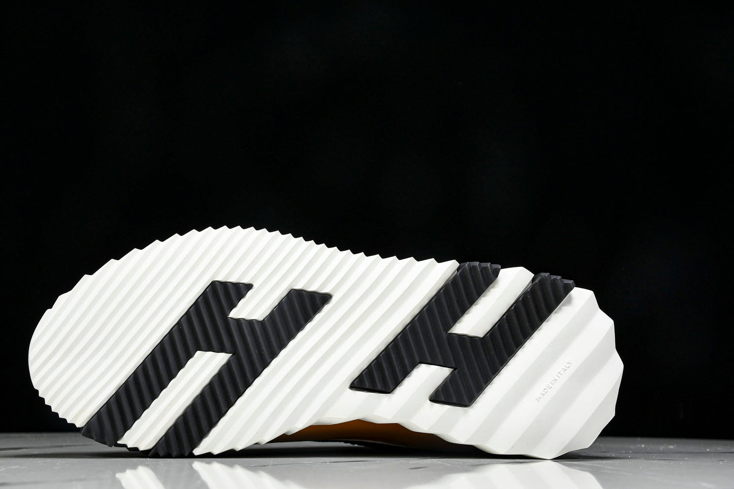 Hermès Bouncing Sneaker Panelled 'Noir Marron Blanc'