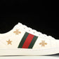 Guссi Ace 'Bees and Stars Green' - UK 7 / US 7.5 / EU 41