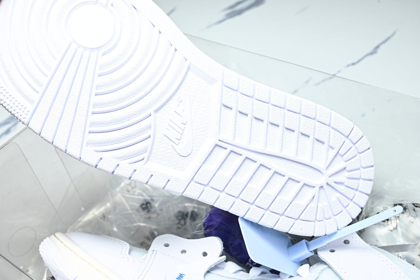 Off-White x Virgil Abloh Archive AJ1 Retro High 'Alaska'