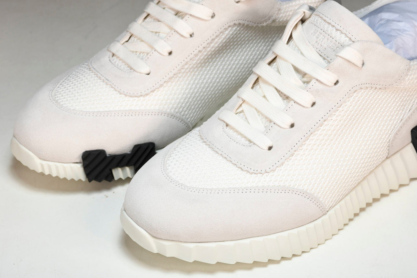 Hermès Bouncing Sneaker 'Blanc Noir'