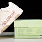 Off-White Out Of Office OOO Low Top "For Walking" - White Pink