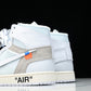 Off-White x Virgil Abloh Archive AJ1 Retro High 'Alaska'
