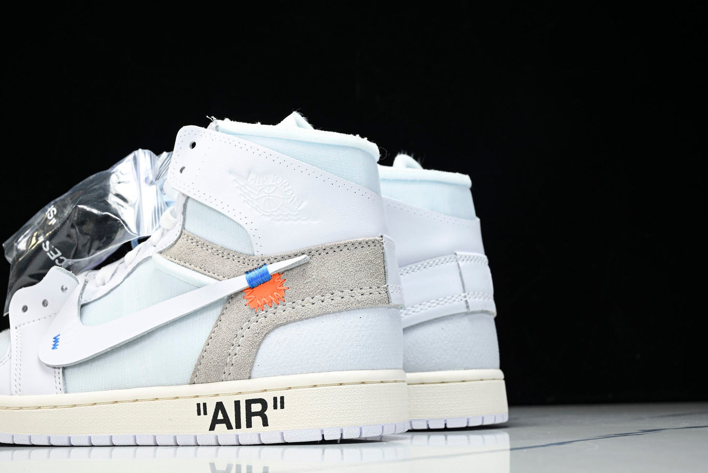 Off-White x Virgil Abloh Archive AJ1 Retro High 'Alaska'