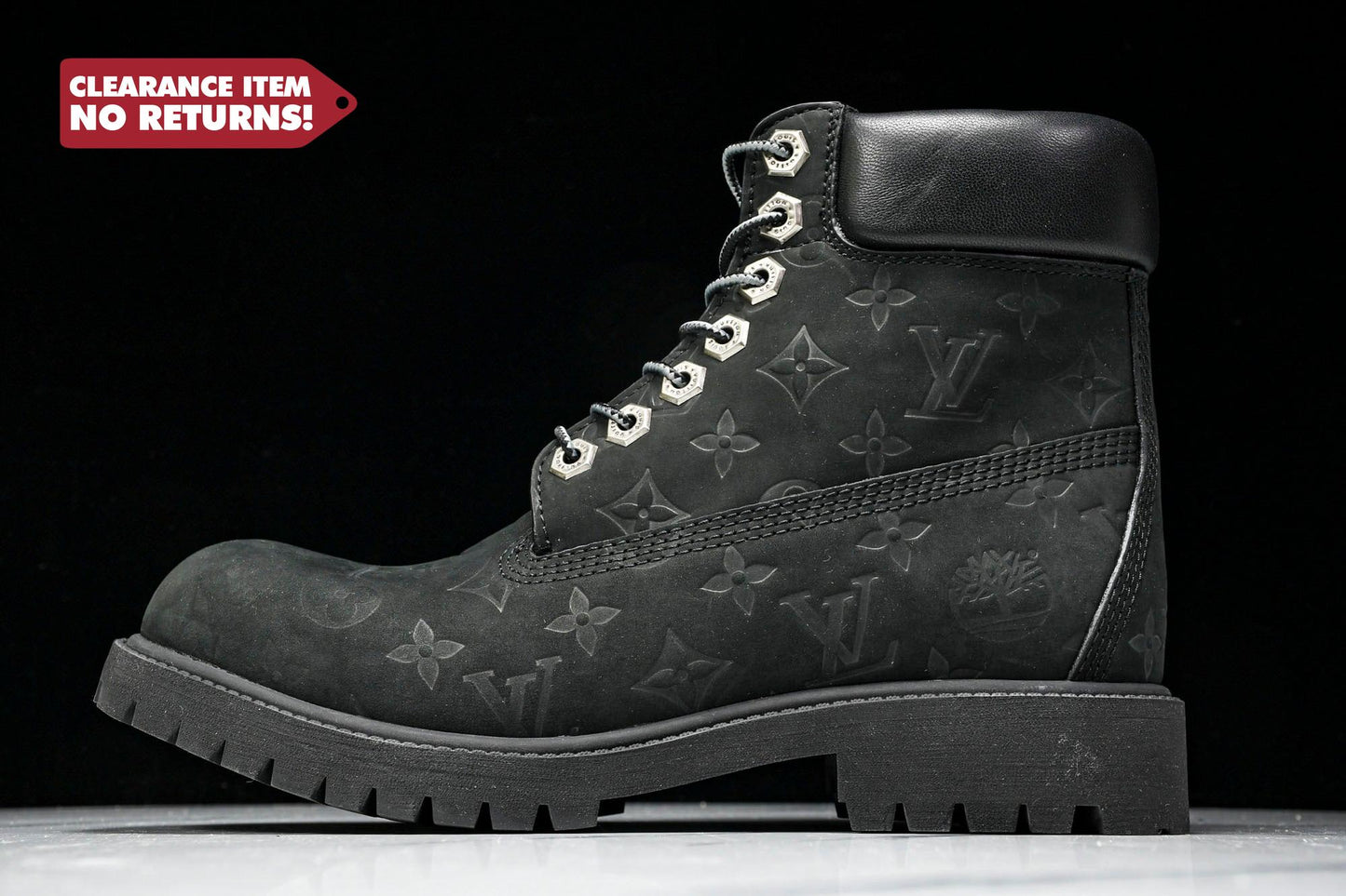 Louis Vuittоп x Timberland 6 Inch Ankle Boot 'Black Monogram' - UK 9 / US 10 / EU 44