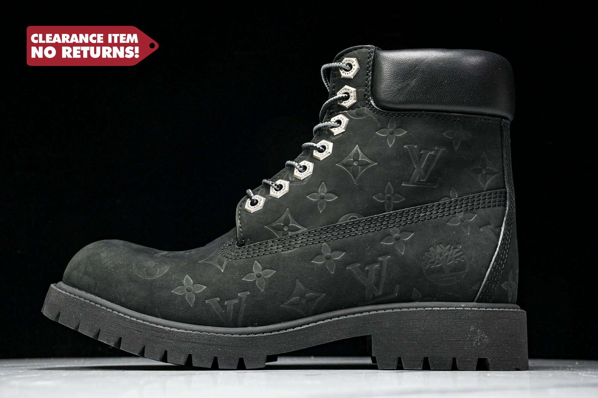 Louis Vuittоп x Timberland 6 Inch Ankle Boot 'Black Monogram' - UK 9 / US 10 / EU 44