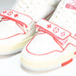Louis Vuittоп Trainer Low Velcro Strap 'Red Mesh'
