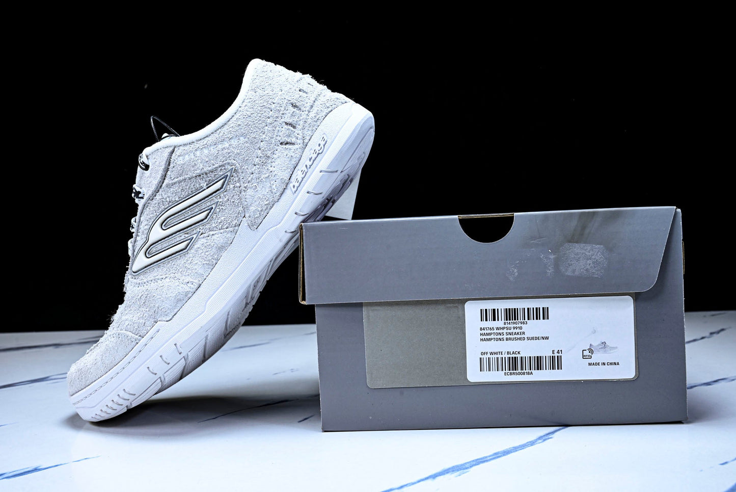 Вalenciaga Hamptons Suede Sneaker 'Off-White'