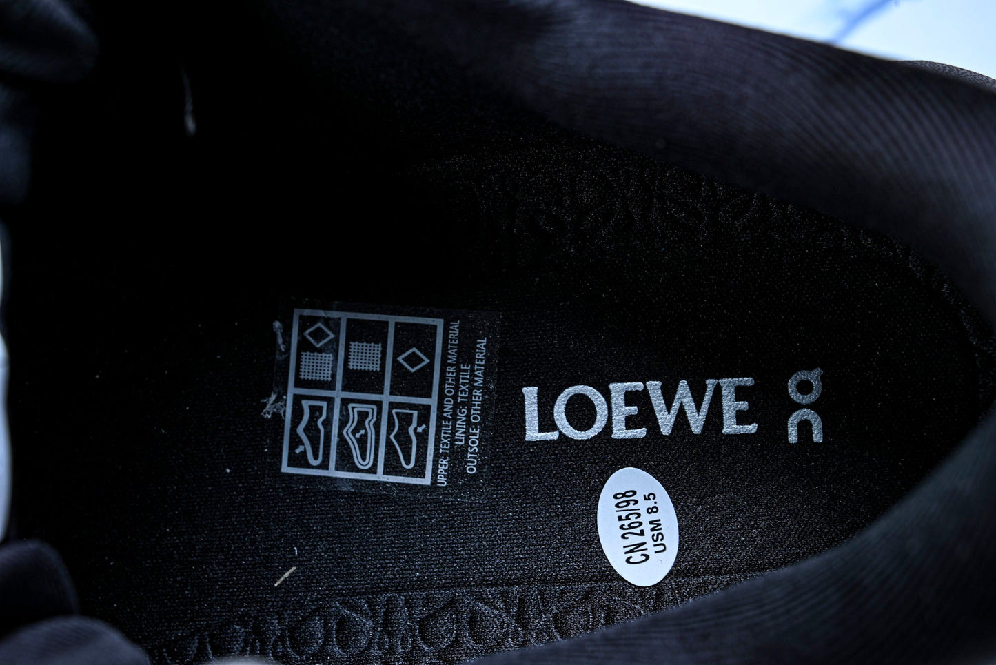 LOEWE × ON Cloudsolo 'Dark Brown Black'