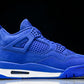 Nigel Sylvester x AJ4 Retro OG Brick by Brick 'Blue' (Unreleased)
