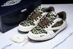 Travis Scott AJ1 Low x BAPE 'Camo 2.0' (Custom)