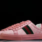Guссi Ace Web 'Pink Monogram'