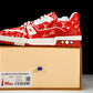 Louis Vuittоп Trainer Low 'Red Monogram Textile'