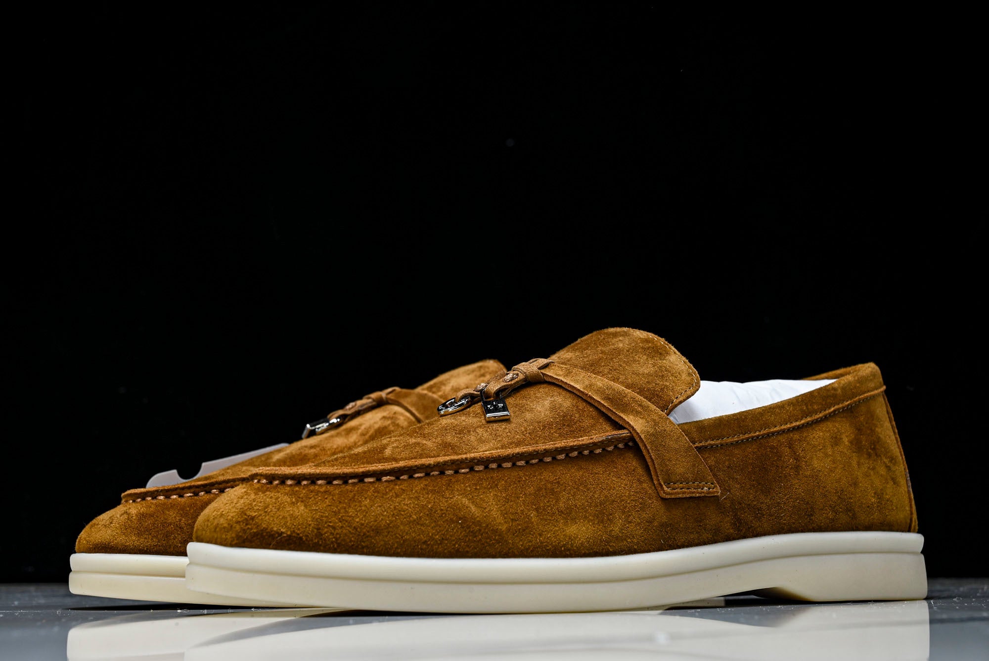 Loro Piana Summer Charms Walk Loafer 'Cocoa Brown'