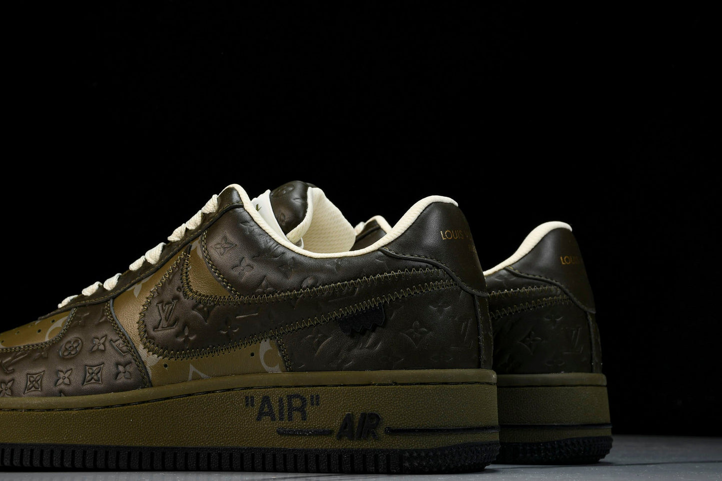 Louis Vuittоп x AF1 by Virgil Abloh 'Olive'