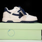 Off-White Out Of Office OOO Low Top 'White Navy Blue'