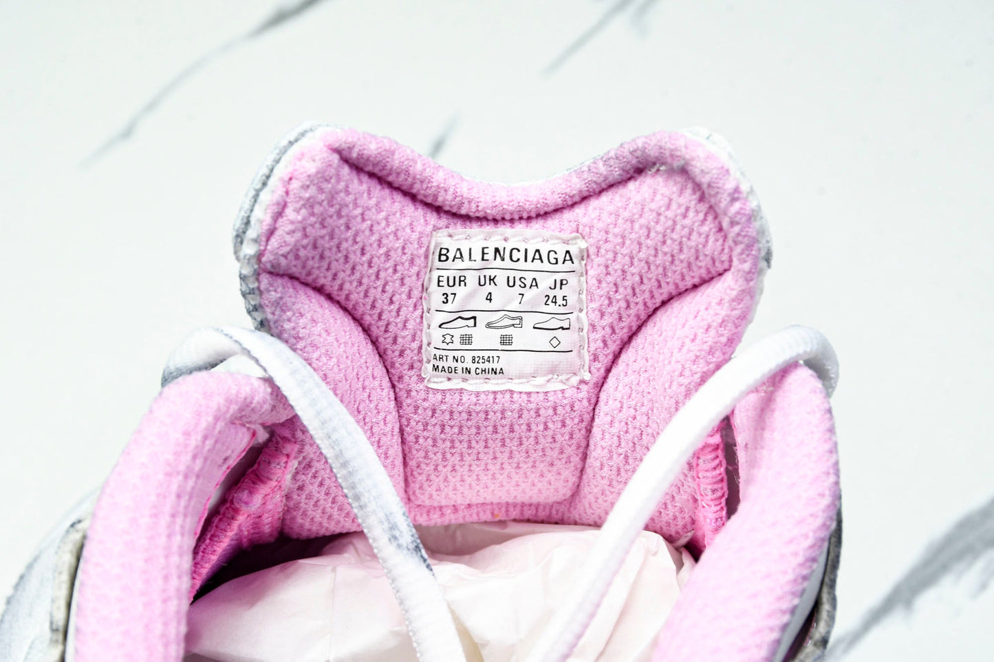 Вalenciaga Monday Shoe 'White Pink'