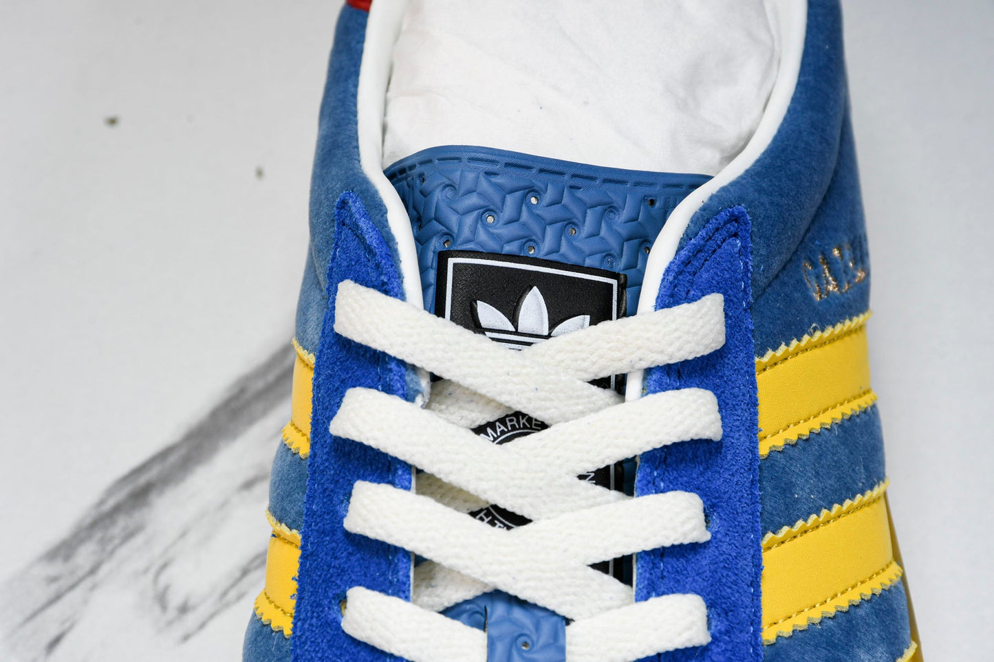 Guссi x Gazelle 'Light Blue Suede' - UK 6 / US 6.5 / EU 39