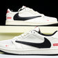 Travis Scott AJ1 Low x Supreme 'Black White' (Custom)