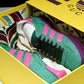 Guссi x Gazelle 'Green GG Monogram'