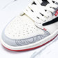 Travis Scott AJ1 Low x Year of The Snake x Supreme 'Grey Black' (Custom)