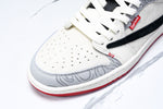 Travis Scott AJ1 Low x Year of The Snake x Supreme 'Grey Black' (Custom)