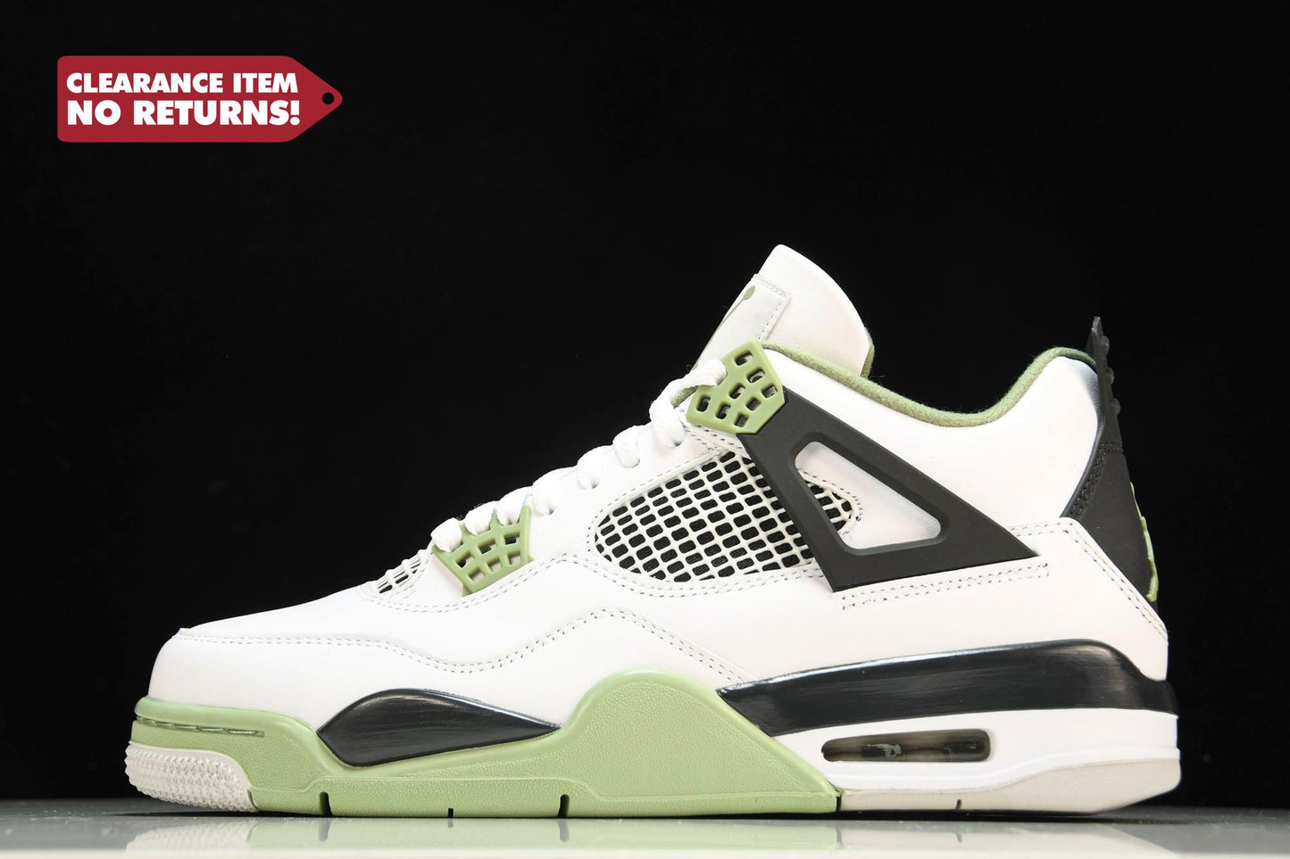 AJ4 Retro 'Seafoam' - UK W 3 (M 3.5) / US W 5.5 (M 4) / EU 36