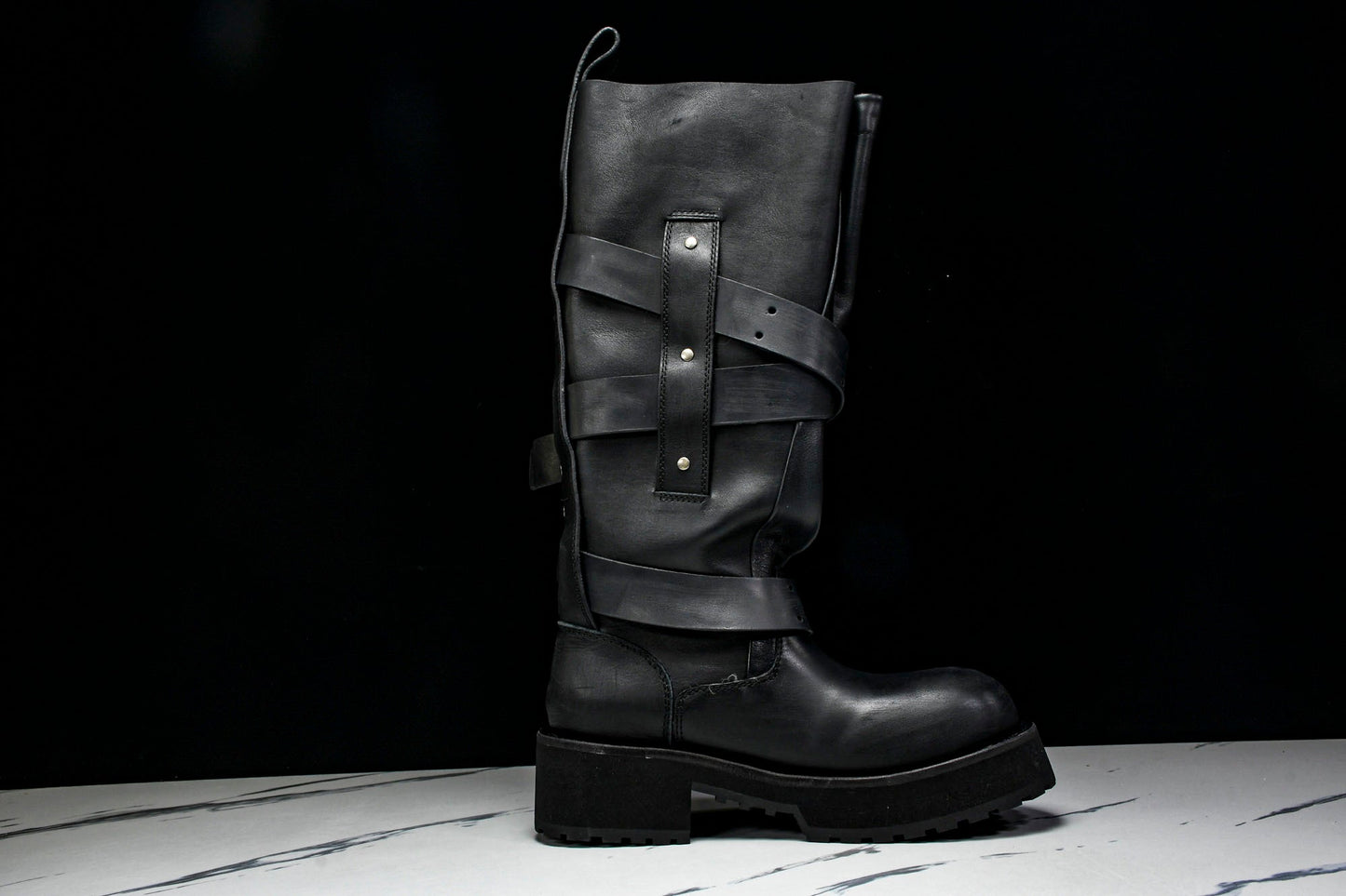 Вalenciaga Venom High Boot 'Black'