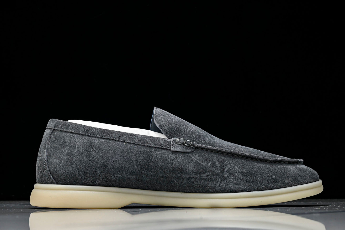 Loro Piana Summer Walk Loafer 'Charcoal'