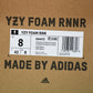 Yzy Foam RNNR 'Stone Sage'