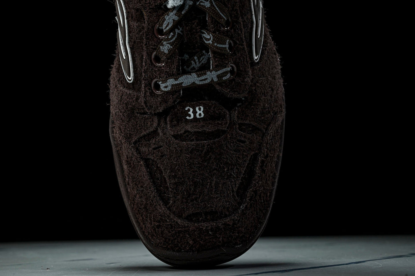 Вalenciaga Hamptons Suede Sneaker 'Dark Brown'