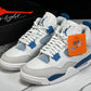 AJ4 Retro OG 'Military Blue'