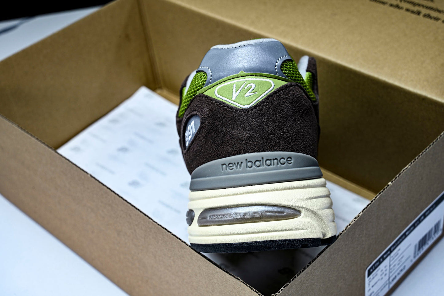 NB 991v2 MiUK x Daniëlle Cathari x Kith 'Reverse Matcha'
