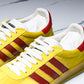 Guссi x Gazelle 'Yellow Red Velvet'