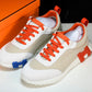 Hermès Bouncing Sneaker 'Beige Orange Bleu'