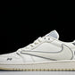 Travis Scott AJ1 Low x BAPE 'White' (Custom)